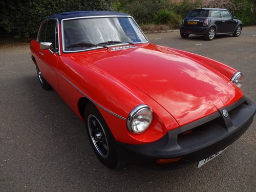 1978 Stunning MGB GT For Sale