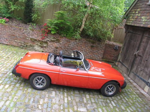 1977 STUNNING MGB ROADSTER For Sale
