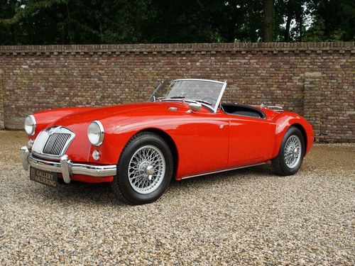 1956 MG A 1500 Roadster TOP condition, bare-metal restored. For Sale