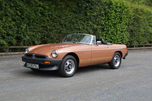 1980 MGB Roadster LE For Sale by Auction