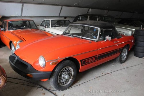 1979 MG B Roadster  For Sale by Auction
