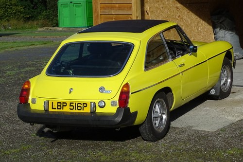 1975 MGB GT Rare opportunity SOLD