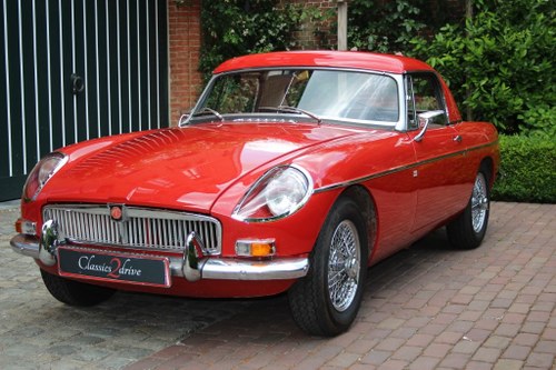1964 Stunning MG B Roadster with hardtop Jacques Coune Style SOLD