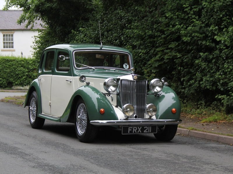 MG YA - 1460cc, 5 speed gearbox, disc brakes and CWW