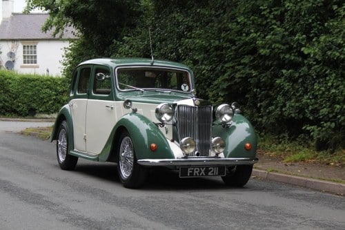 1950 MG YA - 1460cc, 5 speed gearbox, disc brakes and CWW SOLD