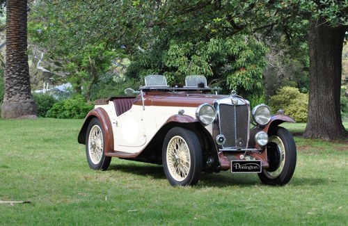 1936 MG NA MAGNETTE SPORTS For Sale by Auction