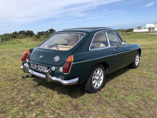 MGB GT 1972 Automatic with power steering. SOLD
