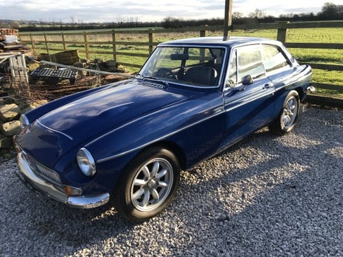 1969 MGc GT Manual with Overdrive SOLD