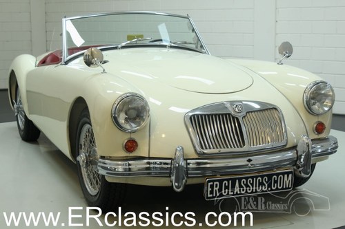 1962 MGA Cabriolet 1959 Old English White For Sale