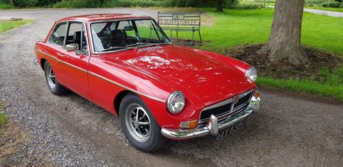 1971 (Reduced) Chrome Bumber MGB GT with full respray VENDUTO