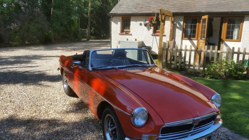 1973 Mgb roadster chrome bumper For Sale