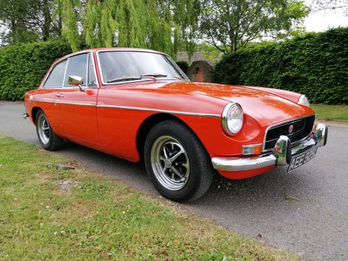 1972 MGB GT - Only 21,000 miles - on The Market For Sale by Auction