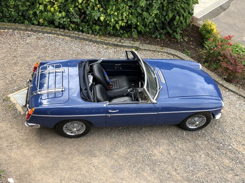 1968 MGB Roadster beautiful 68 mineral blue heritage In vendita
