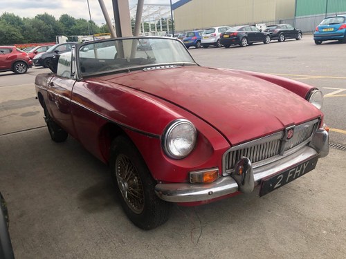 1968 MG B Roadster at EAMA Auction 20/7 In vendita all'asta