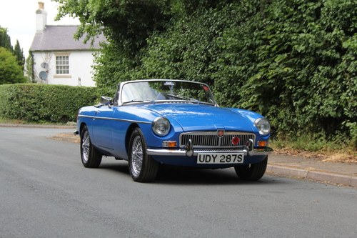 1977 MGB Roadster - 7100 miles from new! SOLD
