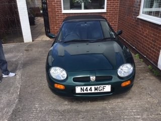 1996 MGF 1.8 VVC - Original Number Plate - British Racing Green  For Sale