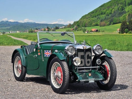 1934 MG PAB Le Mans  For Sale by Auction