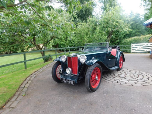 1937 MG TA For Sale by Auction