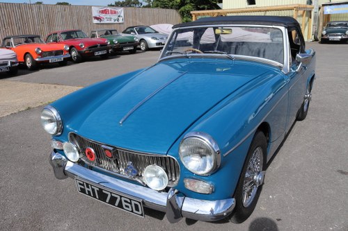 1966 MG Midget, finest available, 5 speed. SOLD