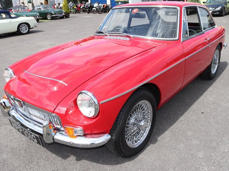 MGC GT in Tartan Red, finest on the market