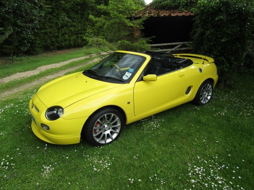2001 MGF Trophy 160SE in excellent condition In vendita
