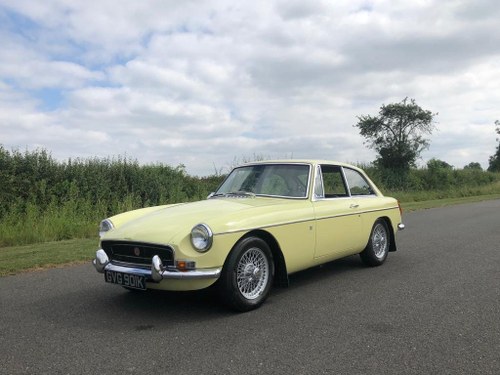 1971 MGB GT Manual with Overdrive VENDUTO