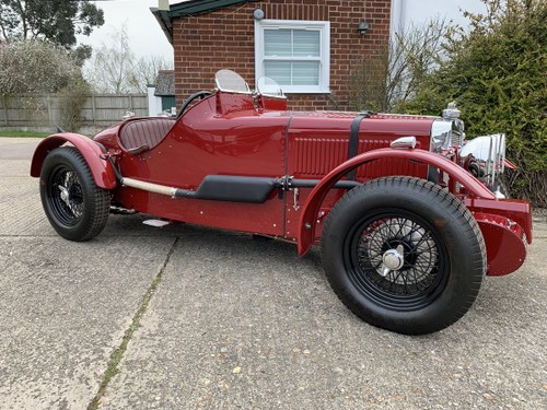1938 MG TA Special Alloy Bodied Boat Tail  In vendita