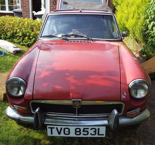 1972 MGB-GT  For Sale