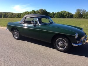 Superb Mk1 1967 MGB Roadster in  Racing Green For Sale