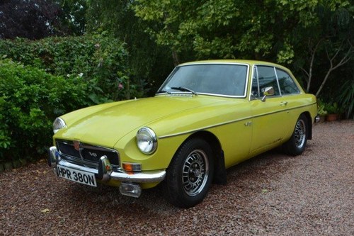 1975 MGB GT V8 For Sale by Auction