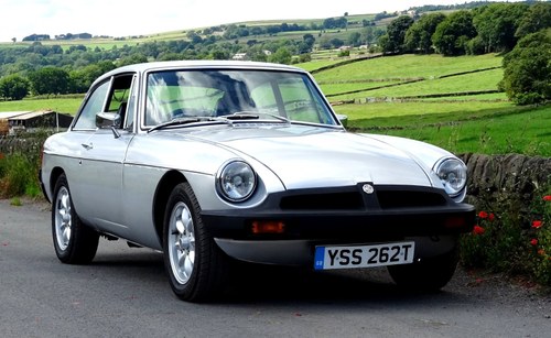 MGB GT, 1978, 1800cc, 4 SPEED MANUAL OD, DRIVES EXCELLENT. SOLD