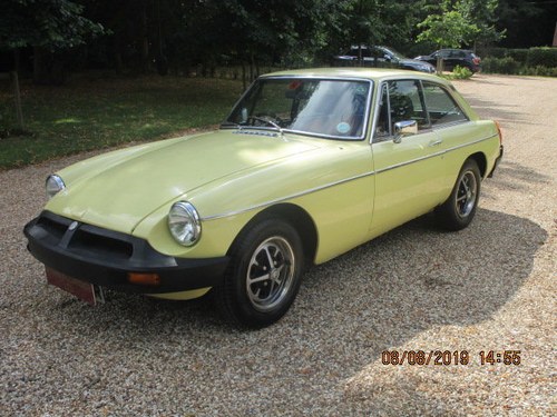 1977 MGB GT OVERDRIVE SOLD