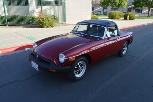 1977 MGB Convertible VENDIDO