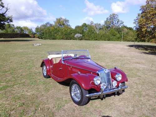 1954 concours MG TF Midget SOLD