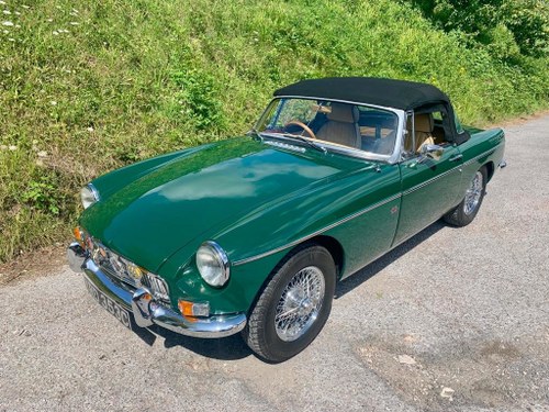 1965 Mgb Roadster Manual + Overdrive + Wire Wheels For Sale