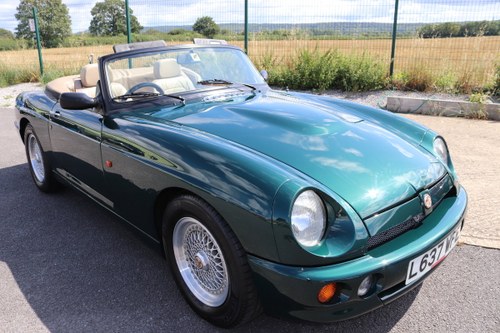 1993 MGR V8, UK Car in Racing green metallic,immaculate VERKAUFT