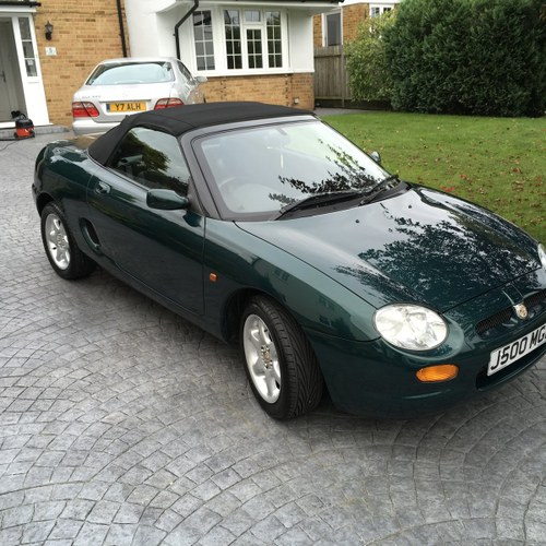 1996 MG MGF 1800 Non VVC 9600 miles rust free For Sale