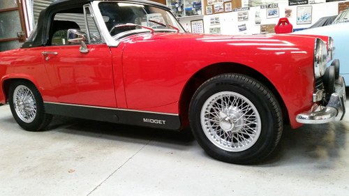 1970 Heritage shelled MG Midget NOW SOLD. SIMILAR WANTED In vendita