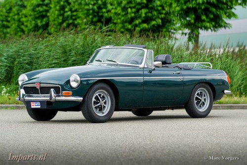 1973 Very nice MGB Roadster 1800 LHD For Sale