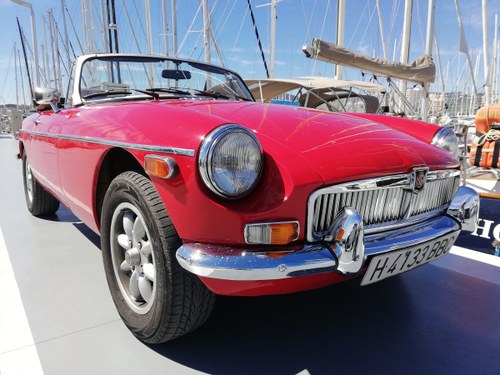 1976 MGB Roadster in Mallorca, LHD Historic Plate For Sale