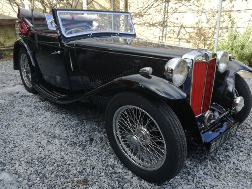 1939 MG TB Tickford  In vendita