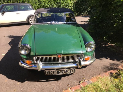 1964 MBG Roaster in British Racing Green For Sale