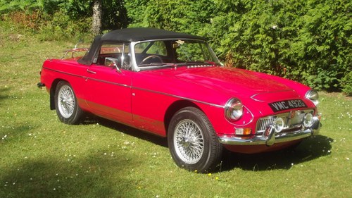 1968 MGC AUTOMATIC ROADSTER (1 of 92 made) In vendita