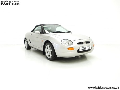 1998 An Astonishing MGF 1.8i VVC with Just 12,591 Miles SOLD