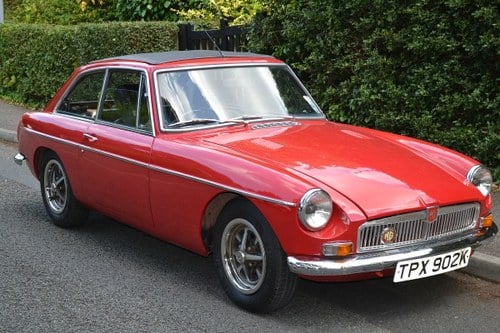 MG B GT 1972 - To be auctioned 25-10-19 For Sale by Auction