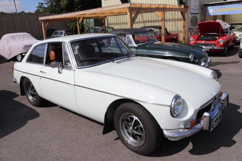 1974 MGB GT last of the chrome bumpers, fully restored shell SOLD