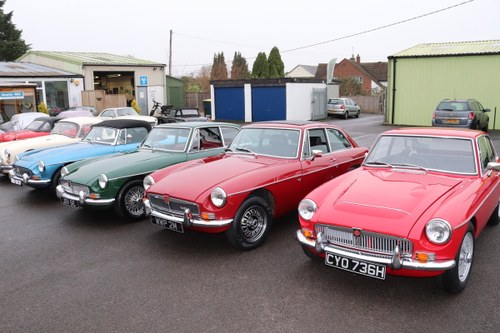 40 Classic MGs FOR SALE, MGOC RECOMMENDED SHOWROOM In vendita