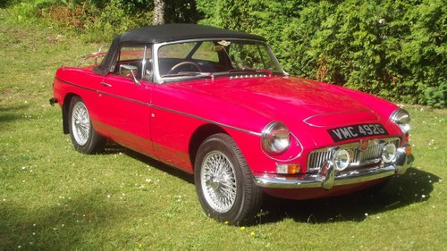 1968 MGC AUTOMATIC ROADSTER 1 0F 92 made For Sale