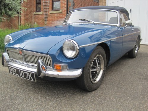 1972 MGB Roadster  For Sale