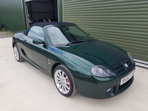 2002 MG TF 160 One owner & very low mileage SOLD